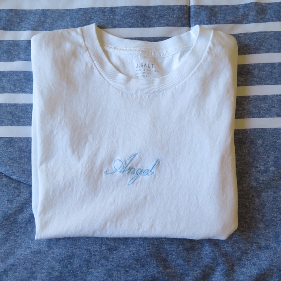 SOLD ON DEPOP Brandy Melville Jamie Angel Top - Picture 1 of 3